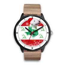 Load image into Gallery viewer, Bull Terrier Texas Christmas Special Wrist Watch-Free Shipping