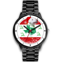 Load image into Gallery viewer, Bull Terrier Texas Christmas Special Wrist Watch-Free Shipping