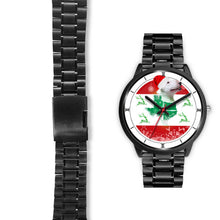 Load image into Gallery viewer, Bull Terrier Texas Christmas Special Wrist Watch-Free Shipping