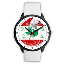 Load image into Gallery viewer, Bull Terrier Texas Christmas Special Wrist Watch-Free Shipping