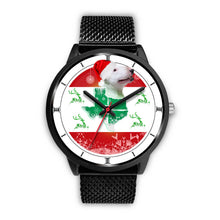Load image into Gallery viewer, Bull Terrier Texas Christmas Special Wrist Watch-Free Shipping