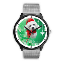 Load image into Gallery viewer, Cute Bichon Frise Christmas Special Wrist Watch-Free Shipping