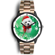 Load image into Gallery viewer, Cute Bichon Frise Christmas Special Wrist Watch-Free Shipping