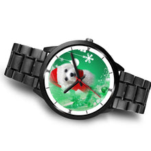 Load image into Gallery viewer, Cute Bichon Frise Christmas Special Wrist Watch-Free Shipping