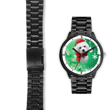 Load image into Gallery viewer, Cute Bichon Frise Christmas Special Wrist Watch-Free Shipping