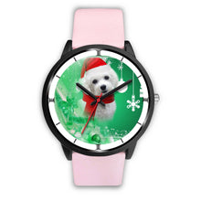 Load image into Gallery viewer, Cute Bichon Frise Christmas Special Wrist Watch-Free Shipping