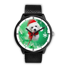 Load image into Gallery viewer, Cute Bichon Frise Christmas Special Wrist Watch-Free Shipping