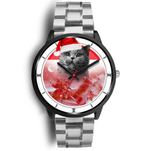 Load image into Gallery viewer, British Shorthair Cat Christmas Special Wrist Watch-Free Shipping