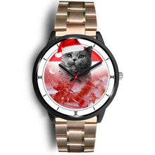 Load image into Gallery viewer, British Shorthair Cat Christmas Special Wrist Watch-Free Shipping