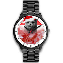 Load image into Gallery viewer, British Shorthair Cat Christmas Special Wrist Watch-Free Shipping