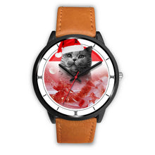 Load image into Gallery viewer, British Shorthair Cat Christmas Special Wrist Watch-Free Shipping