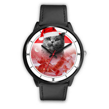 Load image into Gallery viewer, British Shorthair Cat Christmas Special Wrist Watch-Free Shipping
