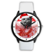 Load image into Gallery viewer, British Shorthair Cat Christmas Special Wrist Watch-Free Shipping