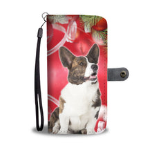 Load image into Gallery viewer, Cardigan Welsh Corgi On Christmas Print Wallet Case-Free Shipping