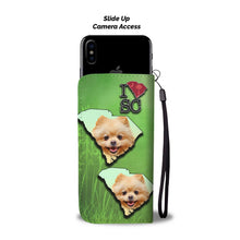 Load image into Gallery viewer, Cute Pomeranian Dog Print Wallet Case-Free Shipping-SC State
