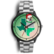 Load image into Gallery viewer, Bulldog Texas Christmas Special Wrist Watch-Free Shipping