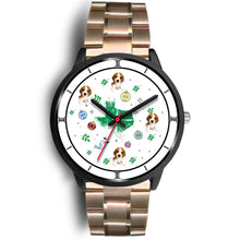 Load image into Gallery viewer, Cute Beagle Texas Christmas Special Wrist Watch-Free Shipping