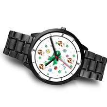 Load image into Gallery viewer, Cute Beagle Texas Christmas Special Wrist Watch-Free Shipping