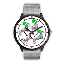 Load image into Gallery viewer, Cute Dachshund Dog Texas Christmas Special Wrist Watch-Free Shipping
