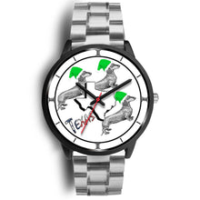 Load image into Gallery viewer, Cute Dachshund Dog Texas Christmas Special Wrist Watch-Free Shipping