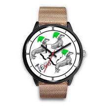 Load image into Gallery viewer, Cute Dachshund Dog Texas Christmas Special Wrist Watch-Free Shipping