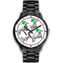 Load image into Gallery viewer, Cute Dachshund Dog Texas Christmas Special Wrist Watch-Free Shipping