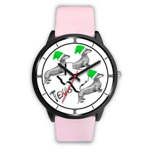 Load image into Gallery viewer, Cute Dachshund Dog Texas Christmas Special Wrist Watch-Free Shipping