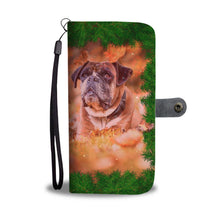 Load image into Gallery viewer, Boxer Dog Christmas Print Wallet Case-Free Shipping