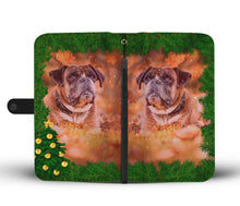 Load image into Gallery viewer, Boxer Dog Christmas Print Wallet Case-Free Shipping