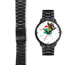 Load image into Gallery viewer, Boxer Dog Texas Christmas Special Wrist Watch-Free Shipping