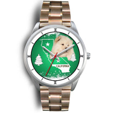 Load image into Gallery viewer, Chow Chow Dog California Christmas Special Wrist Watch-Free Shipping