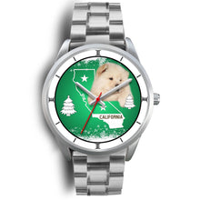 Load image into Gallery viewer, Chow Chow Dog California Christmas Special Wrist Watch-Free Shipping