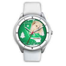 Load image into Gallery viewer, Chow Chow Dog California Christmas Special Wrist Watch-Free Shipping