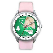 Load image into Gallery viewer, Chow Chow Dog California Christmas Special Wrist Watch-Free Shipping