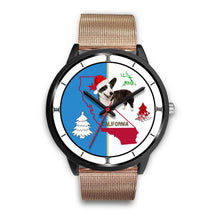 Load image into Gallery viewer, Cardigan Welsh Corgi California Christmas Special Wrist Watch-Free Shipping
