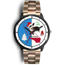 Load image into Gallery viewer, Cardigan Welsh Corgi California Christmas Special Wrist Watch-Free Shipping