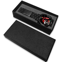 Load image into Gallery viewer, Cute Border Collie On Christmas Florida Wrist Watch-Free Shipping