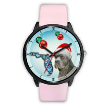 Load image into Gallery viewer, Cane Corso On Christmas Florida Wrist Watch-Free Shipping