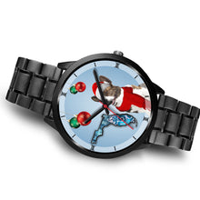 Load image into Gallery viewer, Cardigan Welsh Corgi On Christmas Wrist Watch-Free Shipping