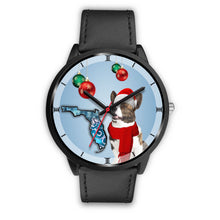 Load image into Gallery viewer, Cardigan Welsh Corgi On Christmas Wrist Watch-Free Shipping