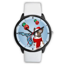 Load image into Gallery viewer, Cardigan Welsh Corgi On Christmas Wrist Watch-Free Shipping