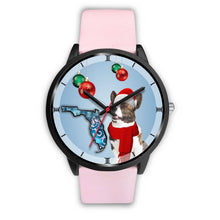 Load image into Gallery viewer, Cardigan Welsh Corgi On Christmas Wrist Watch-Free Shipping