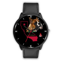 Load image into Gallery viewer, Boxer Dog California Christmas Special Wrist Watch-Free Shipping