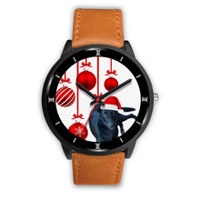 Load image into Gallery viewer, Customized Dog Print Christmas Special Black Wrist Watch-Free Shipping