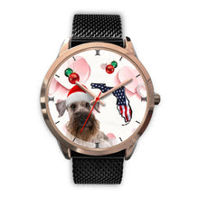 Load image into Gallery viewer, Cesky Terrier On Christmas Florida Wrist Watch-Free Shipping