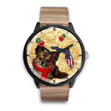Load image into Gallery viewer, Chihuahua Dog On Christmas Florida Wrist Watch-Free Shipping
