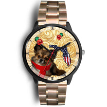 Load image into Gallery viewer, Chihuahua Dog On Christmas Florida Wrist Watch-Free Shipping