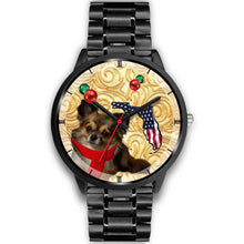 Load image into Gallery viewer, Chihuahua Dog On Christmas Florida Wrist Watch-Free Shipping
