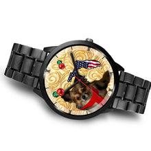 Load image into Gallery viewer, Chihuahua Dog On Christmas Florida Wrist Watch-Free Shipping