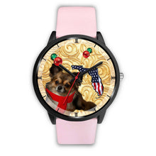 Load image into Gallery viewer, Chihuahua Dog On Christmas Florida Wrist Watch-Free Shipping